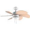 Cecotec Ventilatore da soffitto Cecotec EnergySilence 3600 Vision Orange. 50 W, Diametro 92 cm, Lampada, 3 velocità, 6 pale reversibili