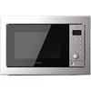 Cecotec GrandHeat 2500 Forno a Microonde da Incasso Digitale in Acciaio Nero. 900W, Integrabile, 25 litri, Grill, Avvio Rapido