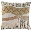 NONE COTONE CUSCINO 45X45 604 GR. TRASORATO A MANO TX213359 - IL MIGLIOR COMPLEMENTO PER LA TUA CASA FISCI