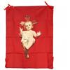 Gerimport Balcone Natalizio Standard Bambino Gesù, Buon Natale, COLORE ROSSO, 98,5CMx71CM, GERIMPORT, FESPU