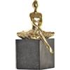NONE FIGURA IN RESINA 21,5X23X32 GOLDEN BALLARIN FD195221