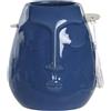NONE GRES VASE 14.5X11X16.7 NAVY BLUE FACE JR204122 - IL MIGLIOR COMPLETTO PER LA TUA CASA