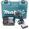 MAKITA DF333DSAE - Trapano 12Vmax CXT 10 mm 2 BATTERIE, CASO E CARICATORE