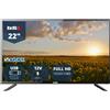 Bsl TV BSL-22112V 22 pollici FHD DLED con sintonizzatore DVBT2/DVB-C/DVB-S2 e regolatore audio