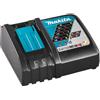 MAKITA 195584-2 - DC18RC - Caricabatterie rapido per batterie agli ioni di litio da 14,4 V e 18 V