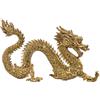 NONE SPECCHIO IN RESINA FIGURA 52X14X32 GOLDEN DRAGON FD194758