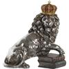 NONE FIGURA IN RESINA 42X25X45 ARGENTO AGITATO RF170896