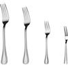 NONE Mr.Spoon Serie Raya, 12/48/120 pezzi, acciaio inox 18/0, economico e funzionale. Forchetta tavola 200mm, frutta 175mm, dessert/aperitivo 150/135mm. Manico monoblocco, lavabile in lavastoviglie,