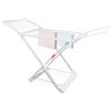 M2 TEC Stendibiancheria pieghevole in resina al 100%, prodotto in Spagna, 180x108x55 cm, resistente e stabile al vento, stendibiancheria per esterni/interni adatto per balcone, giardino, soggiorno, bianco.