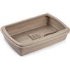 PLASTIC FORTE Sabbia con pala, paletta in plastica Catnip Plus - Scatola per lettiera per gatti - Forte in plastica