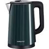 Sokany Bollitore elettrico da 2,5 L 1500W realizzato in acciaio inox nascosto, bollitore elettrico con spegnimento automatico e con filtro rimovibile e lavabile. Sokany
