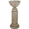 Wonderlust WANDERLUST DECO Fioriera a colonna in magnesio 42x42x104h Cm per giardino - Resistente agli agenti atmosferici