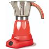 JOCCA Macchina da caffè Jocca italiana con base elettrica che permette alla macchina di ruotare a 360º, un sistema che mantiene il caffè sempre caldo con protezione contro il surriscaldamento, design