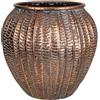 Wonderlust Deco - Vaso in metallo dorato 35x35x32 cm Oro 35x35x32h cm