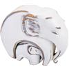 Wonderlust WANDERLUST DECO Figura di elefante bianco 25,5x8,5x21,5h Cm - Figure e miniature - Decorazione elegante
