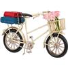 Wonderlust WANDERLUST DECO Bicicletta in metallo marrone 16,5x6,5x9,5h Cm - Design dettagliato