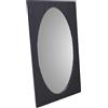 Wonderlust WANDERLUST DECO Specchio in legno grigio scuro 50x2,5x80h cm Stile Art Deco