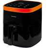 OSTARKDOM Fregitrice ad aria digitale senza olio OstarkDom da 5 litri, friggitrice senza olio, 10 programmi preimpostati, pannello touch, regolabile fino a 200 ° C, timer 60 minuti, spegnimento automatico,