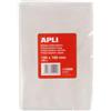 APLI Sacchetti in polipropilene trasparente Apli 120x180mm - calibro 120 - elevata resistenza e flessibilità - uso alimentare