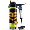 Tuboplus 29PSI X4-e + pompa ad aria da 27 cm | Pressurizzatore per palline da tennis e padel