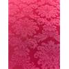 NONE Tessuto Damascato Bordeaux, Tessuto Jacquard, decorazioni per la casa, tende, tovaglie, Chiese, Associazioni, Rivestimenti. 1 metro x 280 cm.