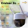 IMOU Cruiser 2C 5MP 3K 360o Wifi 3.6mm Protezione di sicurezza esterna AI Rilevamento di veicoli umani Visione notturna intelligente Conversazione bidirezionale
