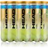 HEAD Confezione da 5 bombolette HEAD PRO S + padel ball, la NUOVA HEAD PRO S +, Nuova formula per il core che mantiene la pressione più a lungo