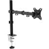 UNYKAch Supporto da tavolo Unykach UK1421 con braccio articolato per monitor da 10"-32" - orientabile, inclinabile ed estensibile - gestione dei cavi - peso massimo 10 kg - VESA 100x100 mm