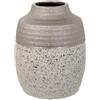 Wonderlust WANDERLUST DECO Vaso in ceramica argento lucido 16x16x20 cm - Elegante e decorativo