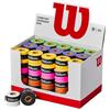 Wilson Overgrip WILSON Comfort, colori assortiti, qualità premium per padel, tennis e badminton, superficie antiscivolo, alta assorbenza del sudore, design ergonomico, personalizza la tua racchetta e