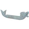 NONE Dragon Bowl Legno Albazia Blu + Bianco 28x105x11cm, Il miglior complemento per la tua casa