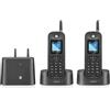 Motorola Telefono cordless Motorola Voice O202 con opzione pacchetto. Lunga Portata Professionale fino a 1 km, Resistente all'Acqua e alla Polvere IP67, Uso Industriale, Senza Mani, Ricarica Induttiva