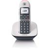Motorola Voice - Telefono fisso da tavolo senza fili CD5001, ideale per anziani, blocco chiamate, tasti grandi, altoparlante, modalità notturna - bianco