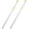 NONE Pescabarato 2013 Supporto per canna da pesca per surfcasting - Modello economico fosforescente - Lotto di 2 unità