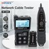 NOYAFA NF-8209 Tester per cavi di rete Localizzatore di cavi Ethernet Poe Checker Display LCD Misura lunghezza Wiremap Tester Strumenti di rete