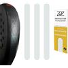 ZRZ Protezione trasparente per racchetta da padel - Nastro da padel - Finitura ruvida - Maggiore protezione 35x370 mm