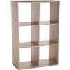 NONE Factory Cuadros - Mensola Teo Naturale - Legno 100,5x67,5 cm - Facile da Organizzare | Design naturale
