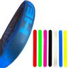 ZRZ SPORTS Protezione Base Grezza per Racchetta da Padel in Silicone Trasparente | Protezione extra trasparente | Adesivo per bordo pala con copertura adesiva