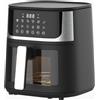 OSTARKDOM Friggitrice ad aria senza olio OstarkDom da 5,5 litri con 10 menu di cottura preimpostati da 1500 W