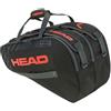HEAD Borsa Padel BASE TESTA M 2023 Nero/Rosso (Traso)