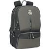 safta Real Madrid, 3 ° equipaggiamento 24/25, zaino per paddle, zaino sportivo, ideale per diverse età, comodo e versatile, qualità e resistenza, 30 x 17 x 42 cm, grigio, M, Casual