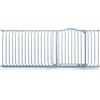 Safetots Cancelletto di Sicurezza con Parte Superiore Incurvata, 189cm - 198cm, Grigio Opaco, Montaggio a Pressione, Cancelletto per Bambini per Porte, Corridoi e Spazi Stretti, Barriera di Sicurezza