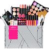 FantasyDay Calendario dell'Avvento 2025 Beauty, Kit di Bellezza Cosmetici Kit per Occhi, Viso e Labbra - Set di Trucchi con Correttore, Rossetti, Lucidalabbra, Palette Ombretti, Mascara, Trousse, Fard