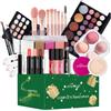 FantasyDay Set di Trucchi Donna, FantasyDay Kit Trucco Make Up Completo Cosmetico Starter Kit Adventskalender 2025 Xmas Makeup Gift Set con Correttore Rossetti Lucidalabbra Palette Ombretti Mascara Trousse Fard