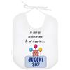 La Ruotante Bavaglino in 100% cotone miglior zio amore cocco leggere bavetta regalo nascita (6)