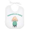 La Ruotante Bavaglino in 100% papà mamma adatto a vespista si nasce bavetta regalo nascita (7)