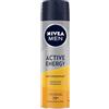 NIVEA MEN NIVEA prodotto Active Energy Antiperspirant Spray 150Ml con qualità pratica per uso quotidiano