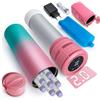 YOUSHARES Insulin Cooler Box Elettrico, 2 - 20 ℃ Insulina Borsa termica con indicatore di temperatura, medicinali per viaggi con batteria di raffreddamento e caricatore USB, borsa termica TSA per 1