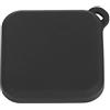 Eminchu Copriobiettivo della Fotocamera Copriobiettivo Leggero in Silicone Antipolvere per One R 4K Action Camera, 1x o Bianco (BLACK)