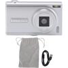 TARSHYRY Fotografia Digitale Fotografia da 50 MP 1080p Videocamera Mirrorless HD Viaggio Sullo Schermo da 2,4 Pollici (Grigio argento)